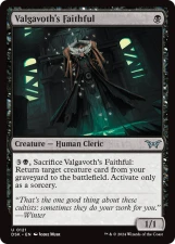 Valgavoth’s Faithful card image