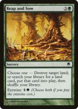 Reap and Sow card image