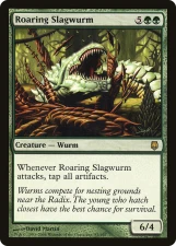 Roaring Slagwurm card image