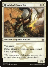 Herald of Dromoka card image