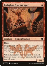 Kolaghan Stormsinger card image