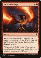 Sarkhan’s Rage card image