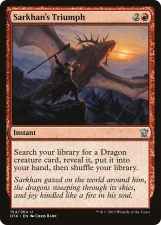 Sarkhan’s Triumph card image