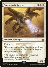 Sunscorch Regent card image
