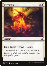 Excoriate card image