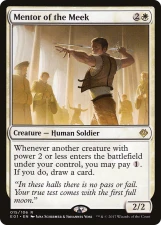 Mentor of the Meek card image