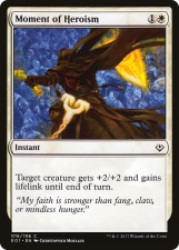 Moment of Heroism card image