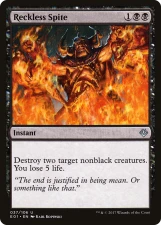 Reckless Spite card image