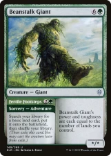 Beanstalk Giant // Fertile Footsteps card image