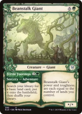 Beanstalk Giant // Fertile Footsteps card image
