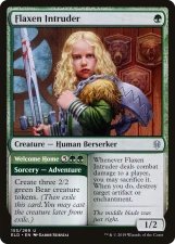 Flaxen Intruder // Welcome Home card image