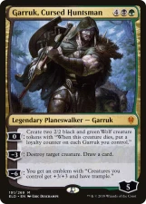Garruk, Cursed Huntsman card image