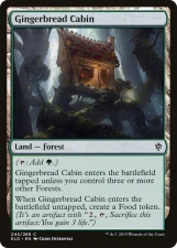 Gingerbread Cabin card image