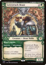 Lovestruck Beast // Heart’s Desire card image