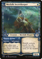 Merfolk Secretkeeper // Venture Deeper card image