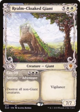 Realm-Cloaked Giant // Cast Off card image