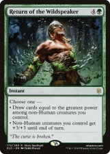 Return of the Wildspeaker card image