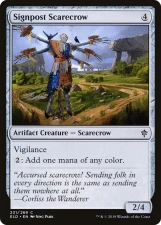 Signpost Scarecrow card image