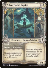 Silverflame Squire // On Alert card image