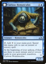 Curious Homunculus // Voracious Reader card image