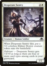 Desperate Sentry card image