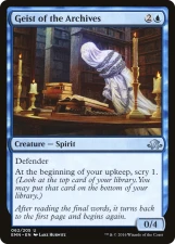 Geist of the Archives card image