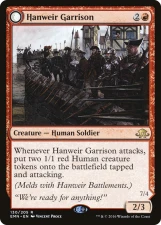 Hanweir Garrison // Hanweir, the Writhing Township card image