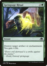 Springsage Ritual card image