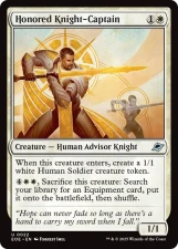 Honored Knight-Captain card image