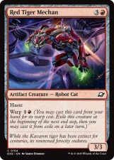Red Tiger Mechan card image