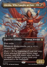 Alesha, Who Laughs at Fate card image