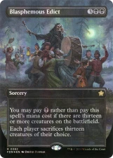 Blasphemous Edict card image