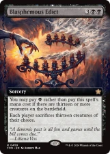 Blasphemous Edict card image