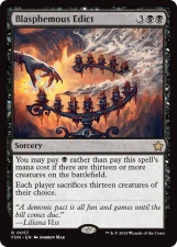 Blasphemous Edict card image