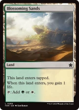 Blossoming Sands card image