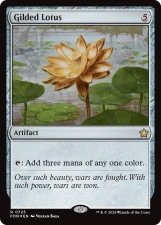 Gilded Lotus card image