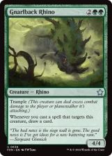 Gnarlback Rhino card image