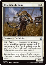Ingenious Leonin card image