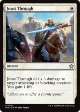 Joust Through card image