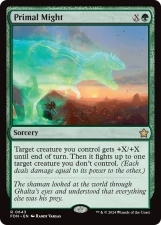 Primal Might card image