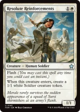 Resolute Reinforcements card image