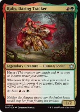 Ruby, Daring Tracker card image