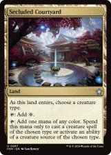 Secluded Courtyard card image