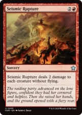 Seismic Rupture card image