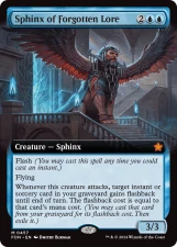 Sphinx of Forgotten Lore card image