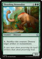 Thrashing Brontodon card image