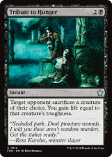 Tribute to Hunger card image