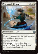 Twinblade Blessing card image