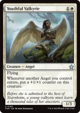 Youthful Valkyrie card image