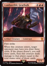 Combustible Gearhulk card image